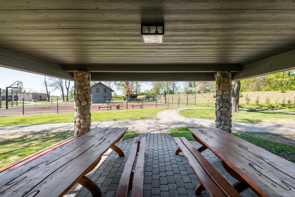 Villa Reketijos Dvaras Reketija Exterior foto